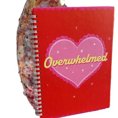 Lined Notebook 80 Sheets White Paper A5 – Overwhelmed (NB11)