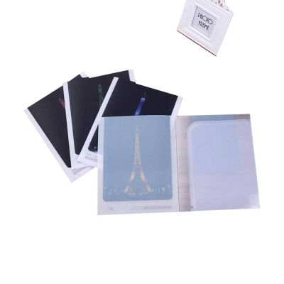 هولدر بلاستيك شفاف 6 جيب حرف A4