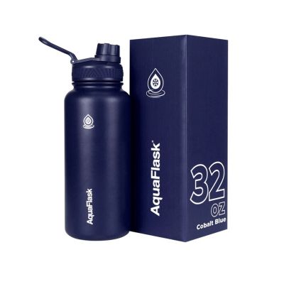 Aquaflask Original 950Ml (32Oz) Water Bottles - Cobalt Blue