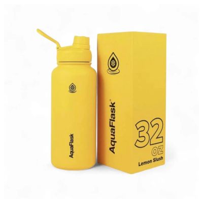 زجاجة مياه ستانلس ستيل بعليقة Regular Lemon Slush 32oz 950ml