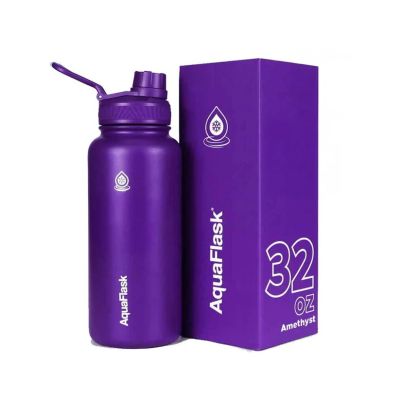زجاجة مياه ستانلس ستيل بعليقة Regular Amethyst 32oz 950ml