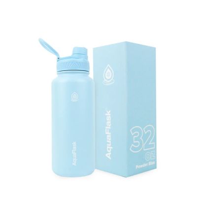 زجاجة مياه ستانلس ستيل بعليقة Regular Powder Blue 32oz 950ml