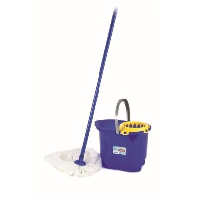 طقم تنظيف ارضيات جردل 13 لتر +مب Minerva