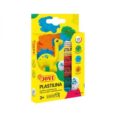 طقم 6 أصابع صلصال جوفي 14 جم رقم 90/6