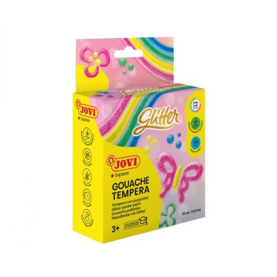 طقم 6 الوان جواش جليتر برطمانات جوفي رقم 518