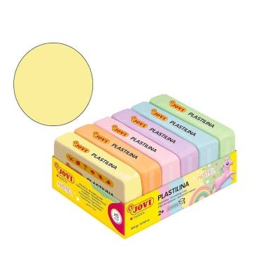 قطعة صلصال باستيل بلاستيلينا جوفى 50جم Yellow رقم 7002P