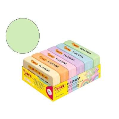 قطعة صلصال باستيل بلاستيلينا جوفى 50جم Light Green رقم 7010P