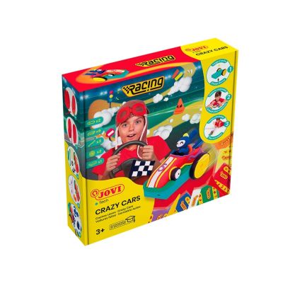 طقم صلصال بلاستيلينا + اكسسورات الوحش Crazy Cars رقم JT102