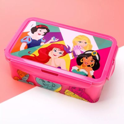 لانش بوكس بلاستيك 3دور 1190م رقم51245 Princess