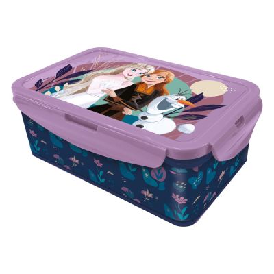 لانش بوكس بلاستيك 3دور 1190م رقم74245 Frozen