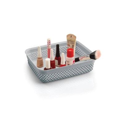 باسكت حفظ ادوات بلاستيك مستطيل ديملا 1.1لتر