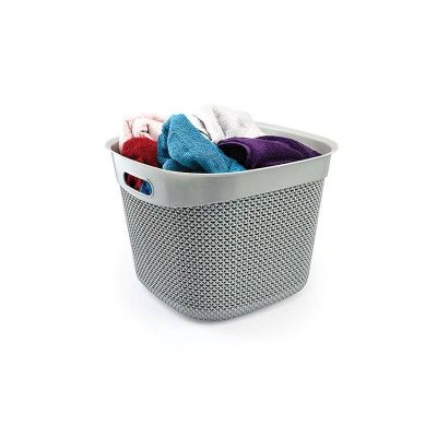 باسكت غسيل بلاستيك مستطيل ديملا 36لتر