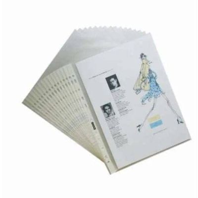 باكو حافظة بلاستيك شفافة40ميكرون حرفU مقاسDosy- A4/100