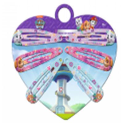 توك شعر كلبس 6ق ع كارت قلب Paw Patrol رقمHA-8