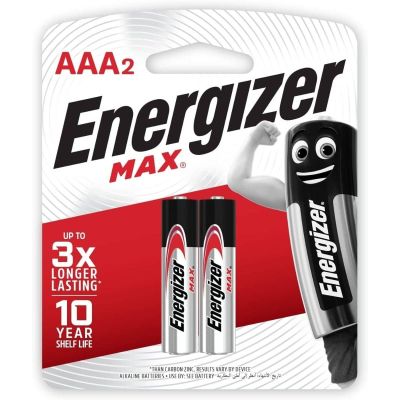 كارت 2 حجر ريموت ENERGIZER -AAA رقم E92BP2
