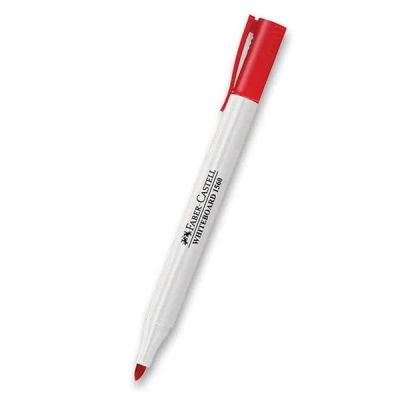 قلم ماركر سبورة فابر كاسيل سن مدور Red Slim رقم 156021