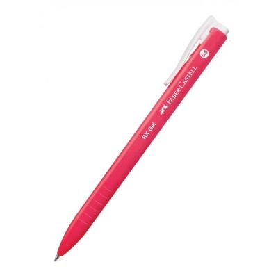 قلم جيل سوستة فابر كاسيل 0.5مم سريع الجفاف Red RX Gel Fast Dry رقم 249921