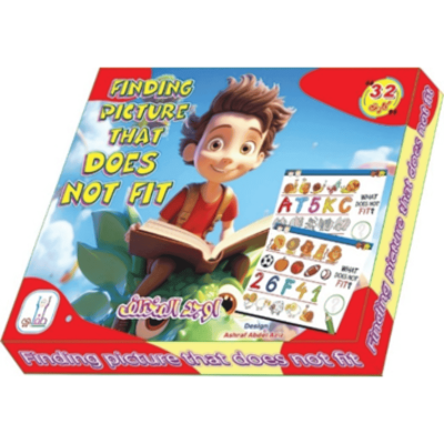 كروت تعليمية للاطفال 32كارت Find Odd One Out+قلم