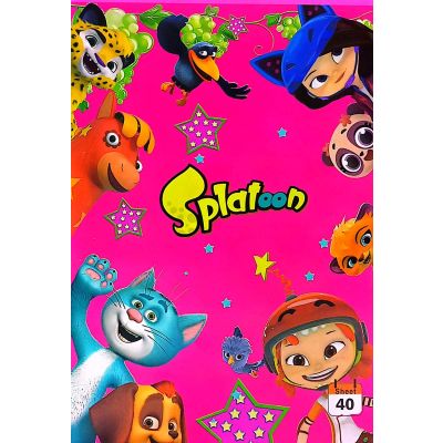 كشكول دبوس انجليزى40ورقة مقاس16*22.5 سمMitkees