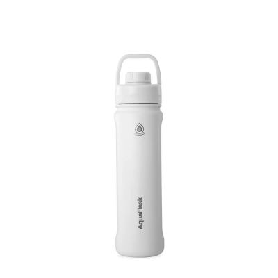 زجاجة مياه حرارى ستانلس ستيل بيد Sport Lid 2025 Arctic White 22oz 650ml رقم AF-T121 AquaFlask