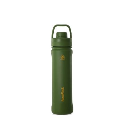 زجاجة مياه حرارى ستانلس ستيل بيد Sport Lid 2025 Hunter Green 22oz 650ml رقم AF-T128 AquaFlask