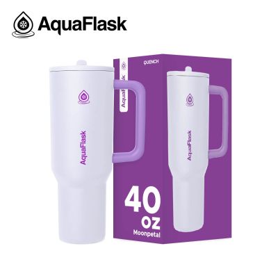 زجاجة مياه حرارى ستانلس ستيل بيد Quench Moon Petal 40oz (1.18L) رقم AF-ZF09 AquaFlask