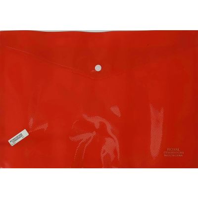 حافظة بلاستيك بكبسولة الوان مضلعة رقم 305 Royal-FC