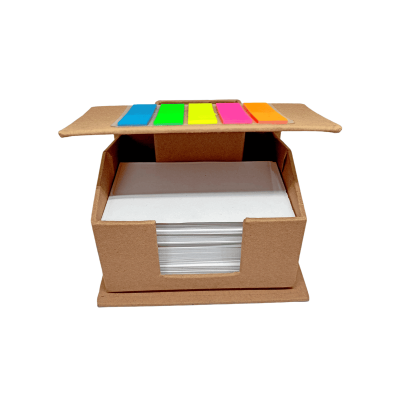 وراقة مكتب كرافت+ورق ابيض مقاس5.5*9.5سم+5ق شرائح بوست ايت+مقلمة مكتب رقمMO 39-245