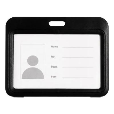 نيم كارت بلاستيك PP راسى دبل 5.4*8.5سم رقم U-104H