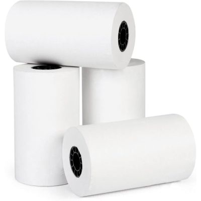 رول بكرة ورق كاشير حرارى7.9 سم 30متر