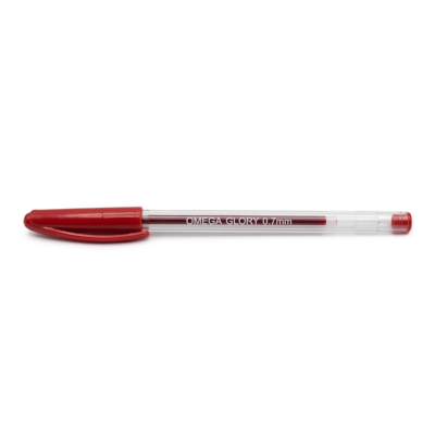 Omega Glory Ballpoint Pen – Red Ink – 0.7 mm – S102 TP