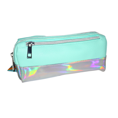 مقلمة 2سوستة Mint Iridescent Panel- POLYURETHANE رقم PCP21078A