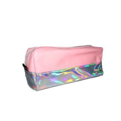 مقلمة 2سوستة Pink Iridescent Panel- POLYURETHANE رقم PCP21078D