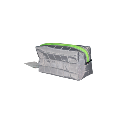 مقلمة سوستة Quilted Squares Grey POLYESTER رقم PCP24024C