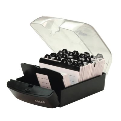 علبة كاردكس حروف بلاستيك مودرنا رقم 808S