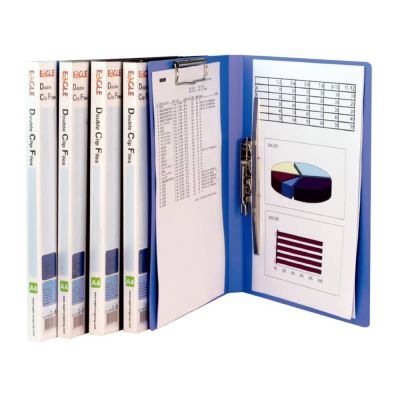 دوسيه مينى كليبس ببلانشيطة شفافA4رقم7222AK