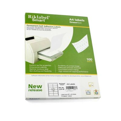 Riklabel Smart Mulit Purpose Green Pack A4/100 Sheet/12 No.Ll97-42