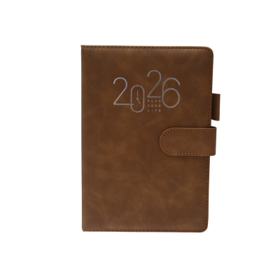 اجندة يومية سوفت كفر 14*20.7سم مغناطيس 2026 رقم CT-7004