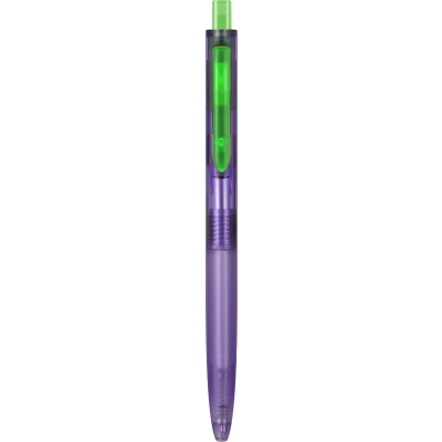قلم جيل بسوستة 0.7مم سريع الجفاف سن بلية Writech Purple / Green Cyberpunk Space Up رقم W-0154A2/12-07-C-Ink BLUE