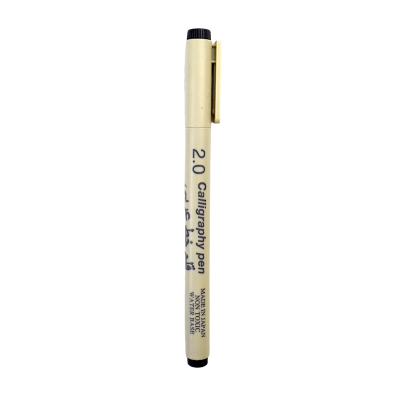 Snowman Arabic Calligraphy Pen – Black – 2 mm – 700