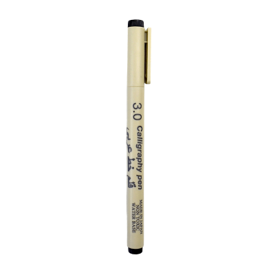 Snowman Arabic Calligraphy Pen – Black – 3 mm – 700