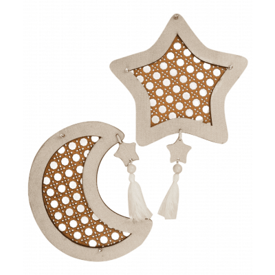 تعليقة هلال ونجمة ارابيسك رقمSF 34