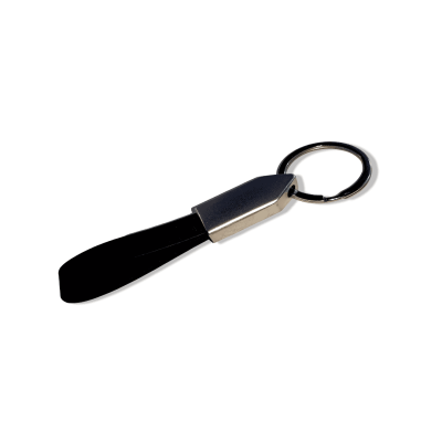 ميدالية مفاتيح معدن * جلد BLACK رقم KH 59 - 1684